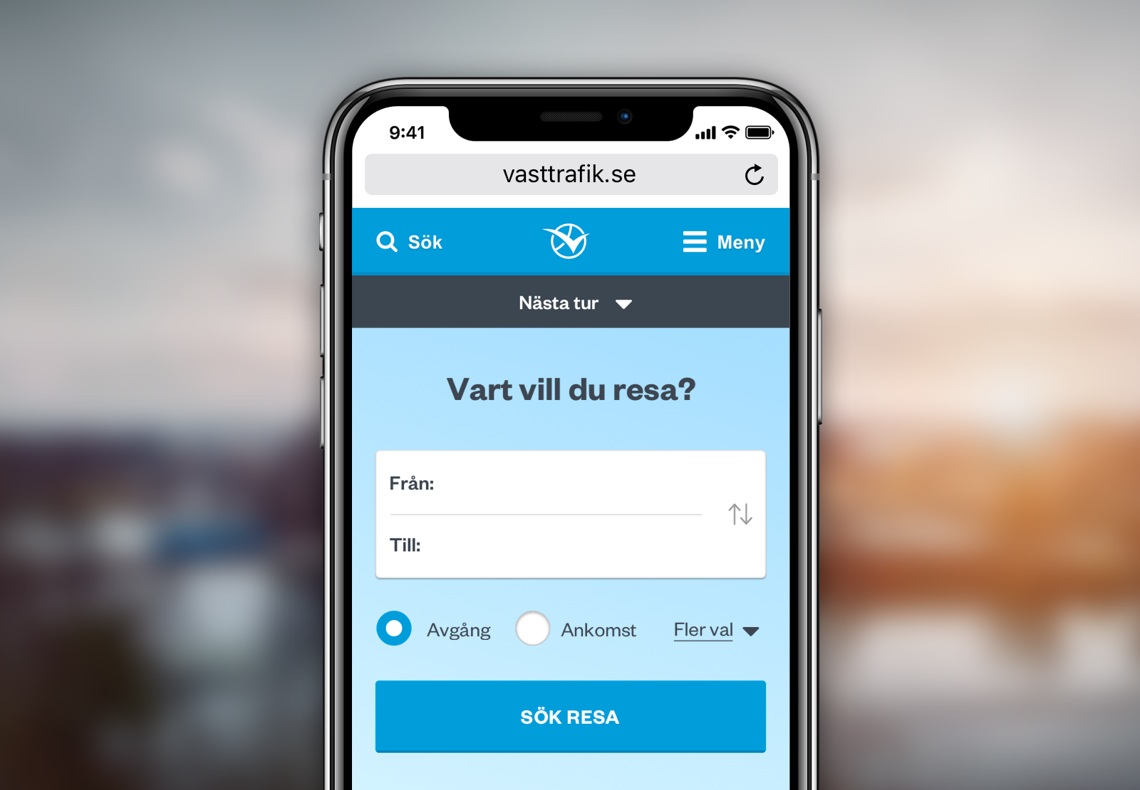 Västtrafik Tidtabell | Västtrafik